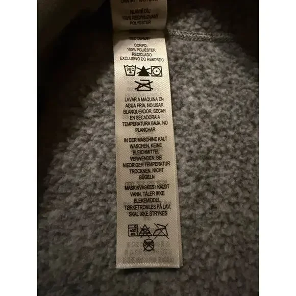 Patagonia Better Sweater Fleece Vest Women’s Medium Gray Full Zip Recycled - Picture 5 of 6